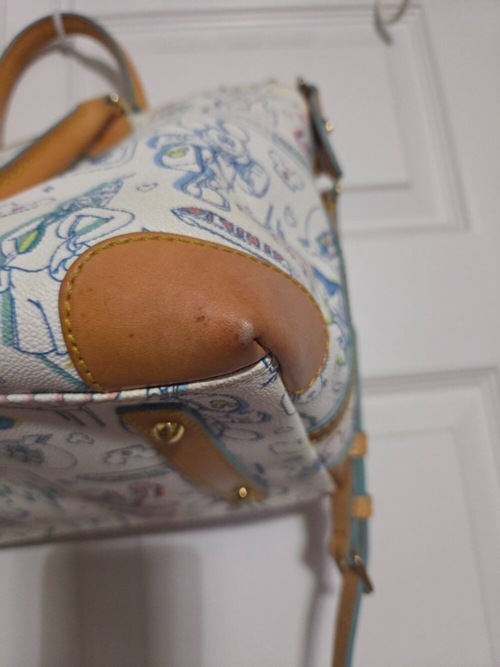 Disney Dooney & Bourke RunDisney 2017 Marathon Weekend Satchel Purse Bag - Picture 6 of 8
